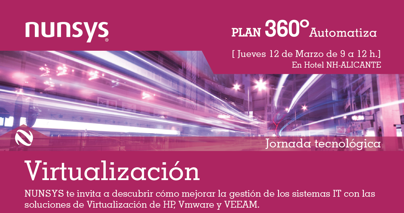 jornada virtualizacion alicante Jornada Tecnológica sobre Virtualización en Alicante 